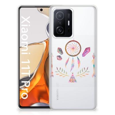Xiaomi 11T | 11T Pro Telefoonhoesje met Naam Boho Dreamcatcher Xiaomi 11T | 11T Pro Telefoonhoesje met Naam Boho Dreamcatcher
