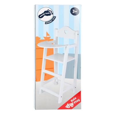 Small Foot houten poppenstoel wit