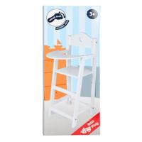 Small Foot houten poppenstoel wit - thumbnail