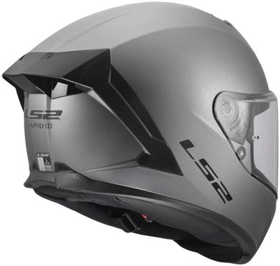 LS2 integraalhelm "ff820 rapid iii solid" helmets ff820 rapid i solid matt titanium l