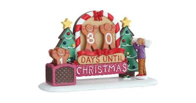 Gingerbread countdown kerstfiguur LEMAX - Lemax