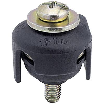 HellermannTyton 435-01559 Tap Connector 1510-ST-BK Aftakklem Flexibel: - Massief: 1.5-10 mm² 1 stuk(s) Zwart HellermannTyton 435-01559 Tap Connector 1510-ST-BK Aftakklem Flexibel: - Massief: 1.5-10 mm² 1 stuk(s) Zwart