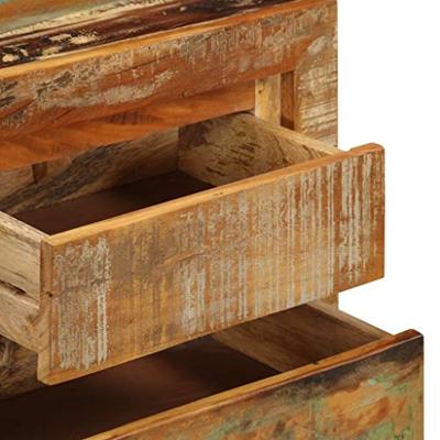 VidaXL Dressoir 120x30x75 cm massief gerecycled hout