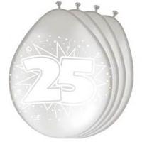 Ballonnen zilver 25 jaar - thumbnail