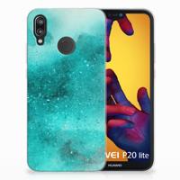 Hoesje maken Huawei P20 Lite Painting Blue - thumbnail