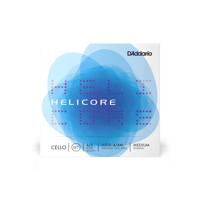 D'Addario H510 4/4M Helicore Cello String Set 4/4 Scale,Medium Tension Cello snaren - thumbnail
