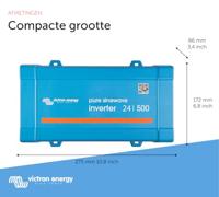 Victron Energy Phoenix 24/500 Omvormer 500 W 24 V/DC - 230 V/AC - thumbnail