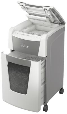 Leitz IQ Autofeed Office 300 P4 Papierversnipperaar Cross cut 4 x 30 mm 60 l Aantal bladen (max.): 300 vellen Veiligheidsniveau 4 Ook geschikt voor Paperclips, - thumbnail