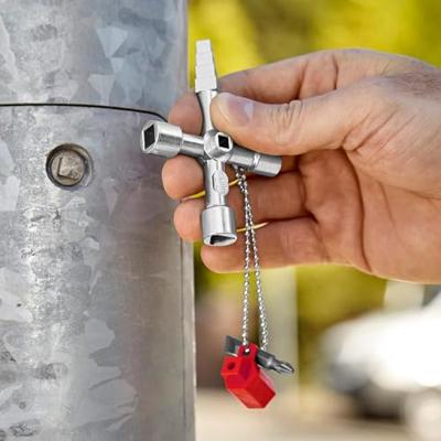 Knipex Profi-Key voor alle standaard afsluitsystemen 90 mm - 001104 - thumbnail