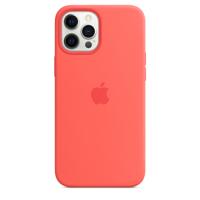 Apple Silicone MagSafe Case iPhone 12 Pro Max Pink Citrus - thumbnail