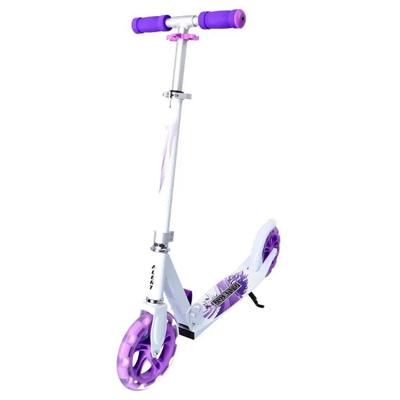 Alert Spinout Aluminium Step met Grote Wielen Wit/Paars