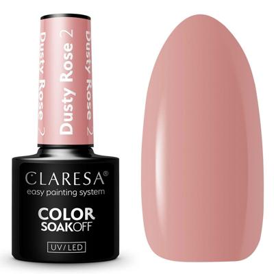 Claresa uv/led gellak 5ml dusty rose 2