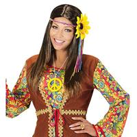 Peace and Love rind goud - thumbnail