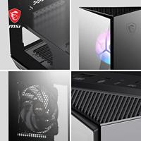 ATX Semi-toren BehuizingMSI MPG GUNGNIR 110R ARGB Zwart - thumbnail