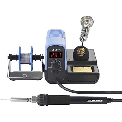Basetech LSL-919 Soldeerstation Digitaal 30 W 160 - 480 °C Incl. soldeertin Basetech LSL-919 Soldeerstation Digitaal 30 W 160 - 480 °C Incl. soldeertin