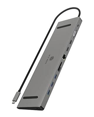 ICY BOX-DK2106-C notebook dock & poortreplicator Bedraad USB 3.0 (3.1 Gen 1) Type-C ICY BOX-DK2106-C notebook dock & poortreplicator Bedraad USB 3.0 (3.1 Gen 1) Type-C