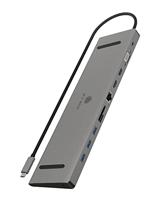 ICY BOX-DK2106-C notebook dock & poortreplicator Bedraad USB 3.0 (3.1 Gen 1) Type-C - thumbnail