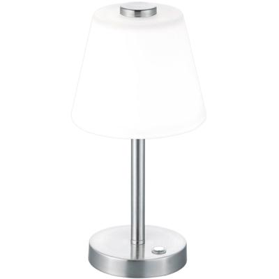LED Tafellamp 4.5W Dimbaar - Warm Wit 3000K - Mat Nikkel