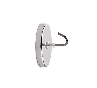 Maul Magneet (Ø x h) 52 mm x 31 mm Rond, Met haak Zilver 1 stuk(s) 6155596