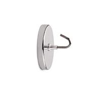Maul Magneet (Ø x h) 52 mm x 31 mm Rond, Met haak Zilver 1 stuk(s) 6155596 - thumbnail
