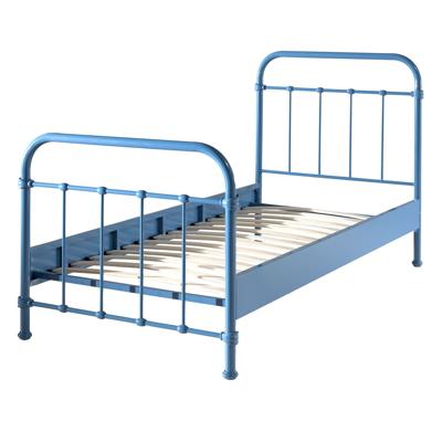 Vipack bed New York - blauw - 90x200 cm