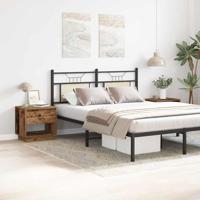 Nachtkast met lade 2 pcs Oud hout 45 x 34 x 44 cm Bewerkt hout - thumbnail