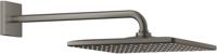 Regendoucheset GROHE Rainshower Mono Cube 31 cm met Wandarm Hard Graphite Geborsteld - thumbnail