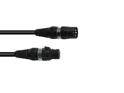 SOMMER CABLE DMX cable XLR 3pin 1m bk Hicon SOMMER CABLE DMX cable XLR 3pin 1m bk Hicon