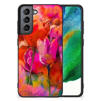 Kleurrijke Telefoonhoesje Samsung Galaxy S21FE Tulips