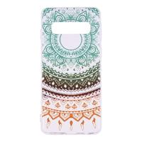 Shop4 - Samsung Galaxy S10e Hoesje - Zachte Back Case Gekleurde Mandala - thumbnail