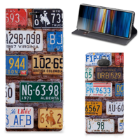 Sony Xperia 10 Plus Stand Case Kentekenplaten - thumbnail