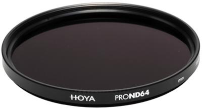 Hoya Grijsfilter PRO ND64 - 6 stops - 72mm Hoya Grijsfilter PRO ND64 - 6 stops - 72mm