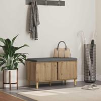 Halbank met kussen met opslag Artisan Eiken 60 x 38 x 46 cm - thumbnail