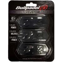 Bescherming van gewrichten tegen vallen Bullpadel CUSTOM-005 Zwart - thumbnail