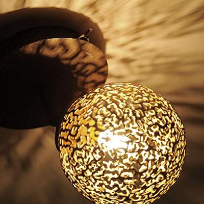 Paul Neuhaus Wandlamp Greta 1 lichts bruin