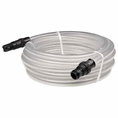 VidaXL Zuigslang met pvc koppelingen 1,1'' 10 m pvc transparant