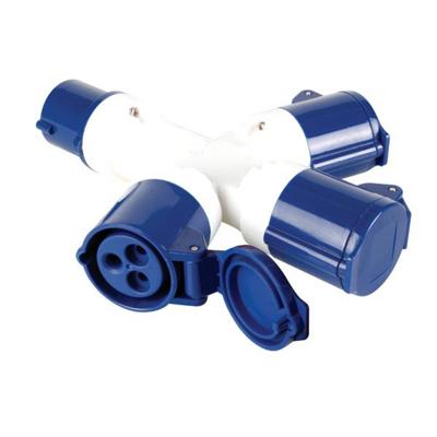 Cee drieweg splitter Velleman - Velleman