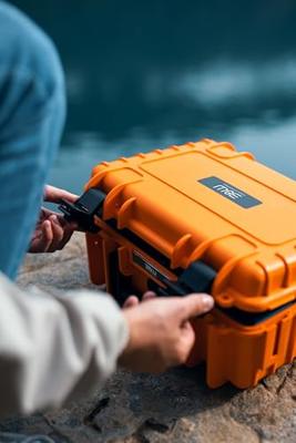 B & W International Outdoor-koffer outdoor.cases Typ 3000 32.6 l (b x h x d) 365 x 295 x 170 mm Oranje 3000/O/SI - thumbnail