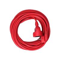Verlengbare Kabel EDM 23600 Rood 10 m Flexibel - thumbnail