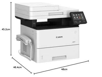 Canon i-SENSYS MF 553 dw Multifunctionele printer Laser, kleur Zwart/wit A4 Printen, scannen, kopiëren, faxen Duplex-ADF, Duplex, LAN, USB, WiFi - thumbnail