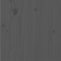 Bedframe massief grenenhout grijs 90x200 cm - thumbnail