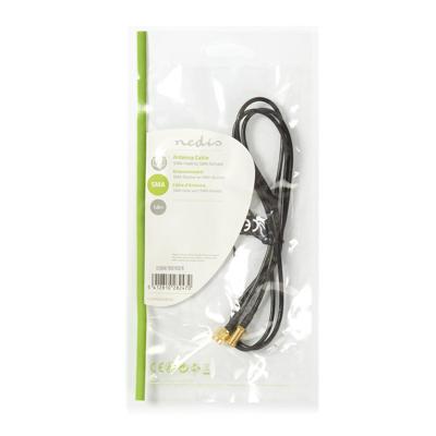 Antennekabel | SMA Male - SMA Female | 5,0 m | Zwart