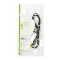 Antennekabel | SMA Male - SMA Female | 5,0 m | Zwart - thumbnail