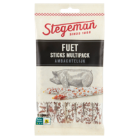 Stegeman Fuet Sticks Multipack Ambachtelijk 120 g bij Jumbo - thumbnail