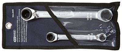 KS Tools 5034655 503.4655 Dubbele ringsleutelset Sleutelbreedte (metrisch) 8 - 19 mm