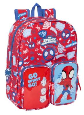 Schoolrugzak Spider-Man Rescue Blauw Rood 26 x 34 x 11 cm