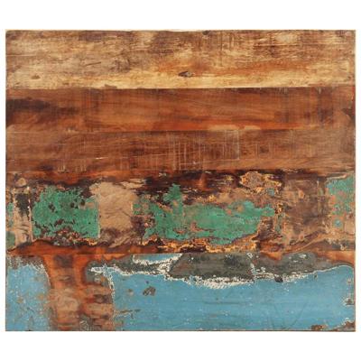Tafelblad rechthoekig 25-27 mm 60x60 cm massief gerecycled hout Tafelblad rechthoekig 25-27 mm 60x60 cm massief gerecycled hout