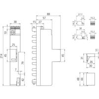 DEHN 909631 DSH ZP 2 SG TT 255 Combi-afleider 1 stuk(s) - thumbnail