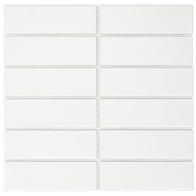 Mozaiek Barcelona Rechthoek Wit 4,5x1,5 Mozaiek Barcelona Rechthoek Wit 4,5x1,5