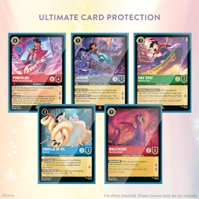 Disney Lorcana TCG Fabled A Goofy Movie sleeves